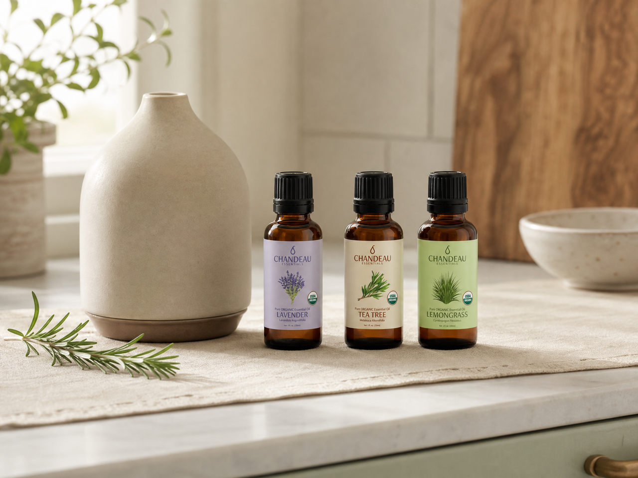 Essential Oil Diffuser Scent Stack for Morning and Night — Three Blends, Three Hours, One Considered Day