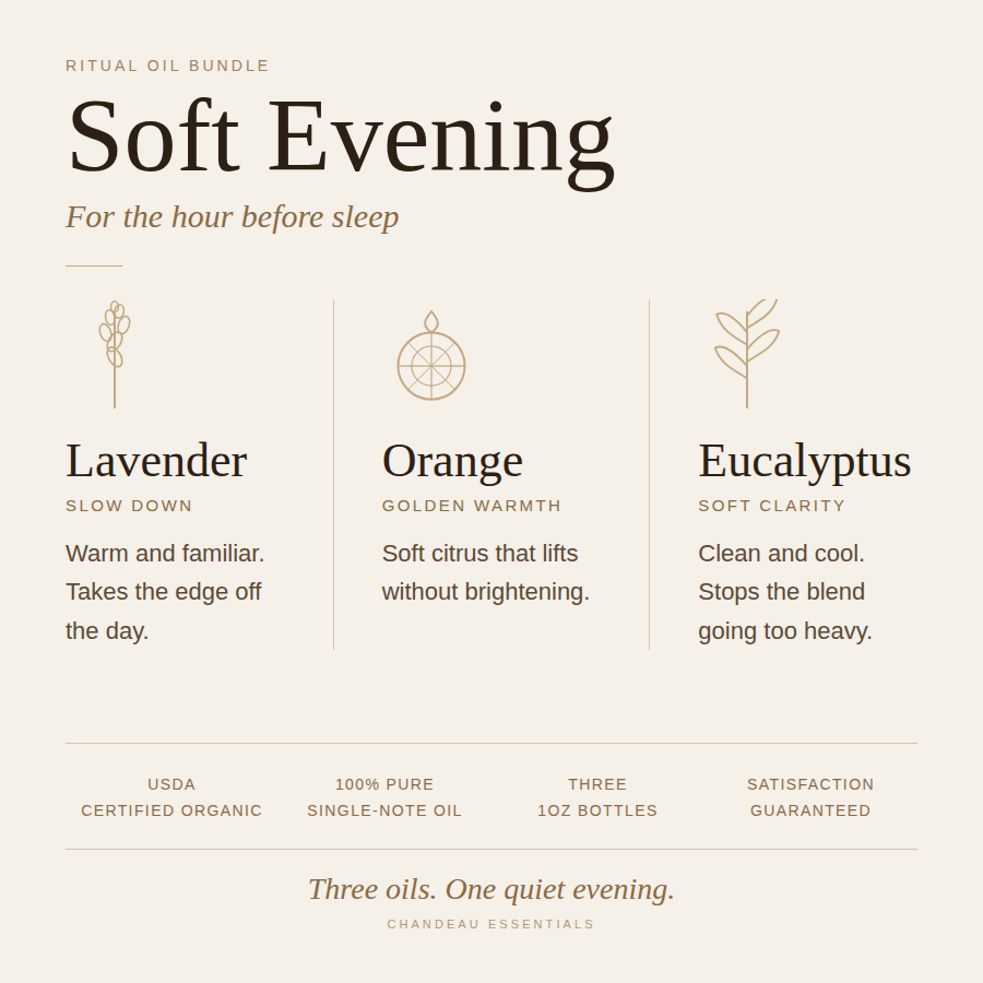 Soft Evening — Ritual Oil Bundle