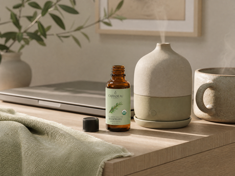 Diffuser Blend for Focus and Concentration — the 8:47 Desk, Before the First Email