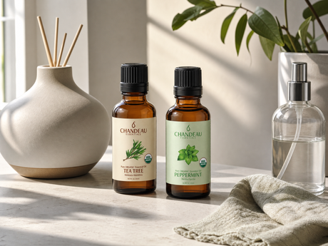 Best Essential Oils to Diffuse While Cleaning — Sharp Air, Open Windows, Saturday Morning