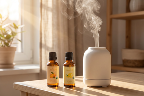 Orange and Lemon Diffuser Blend for Mornings That Feel Designed