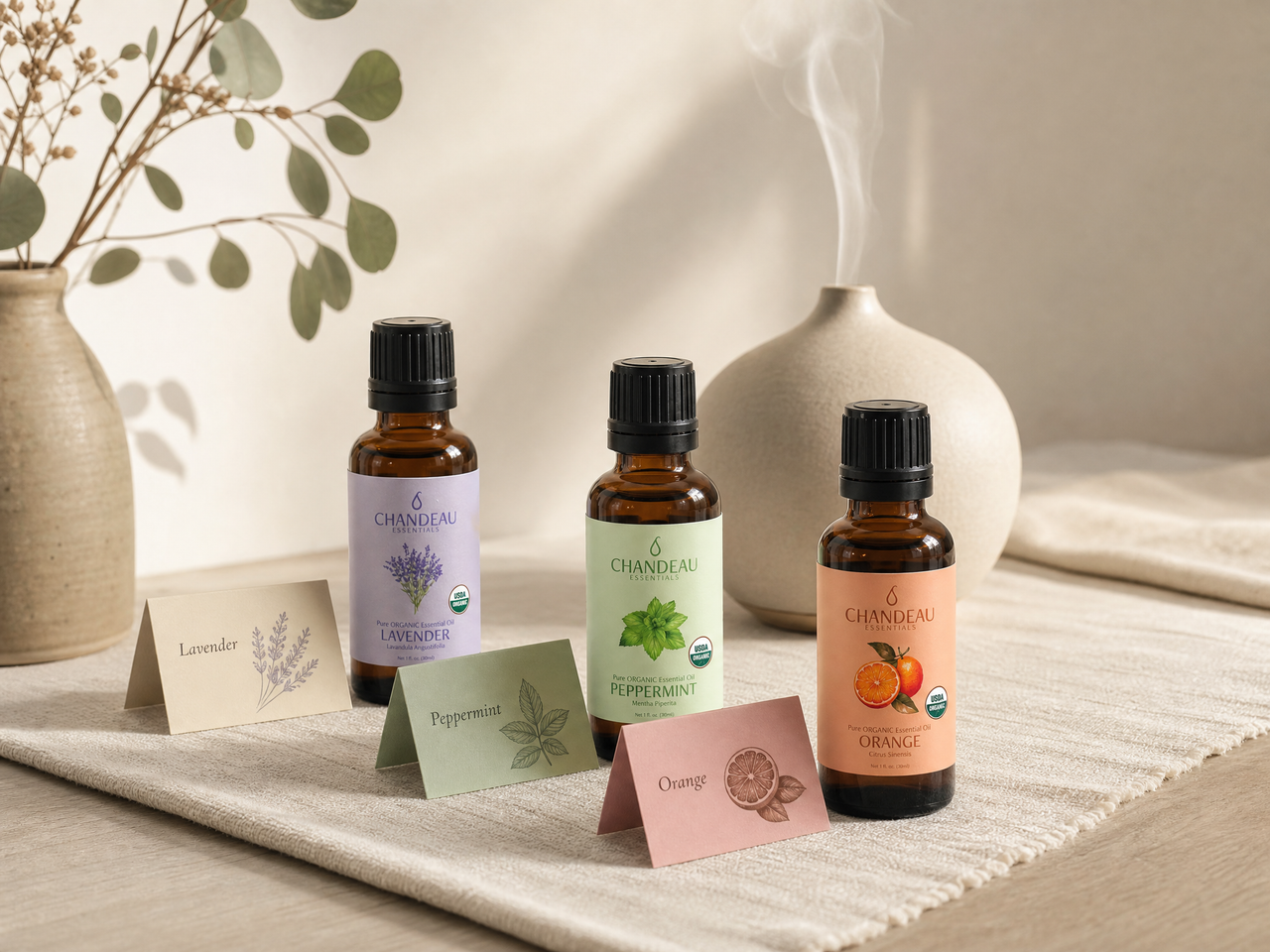 Essential Oil Scent Stacking for Morning and Evening Diffuser Routine — Three Blends, Three Rooms, One Day