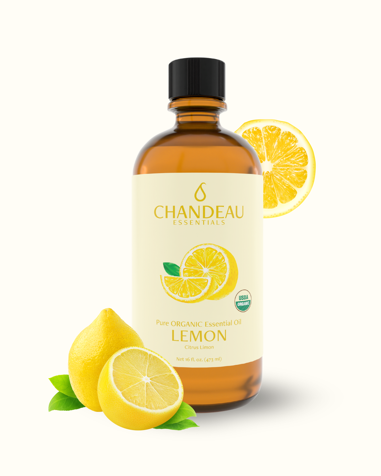 Organic Lemon Essential Oil 16oz