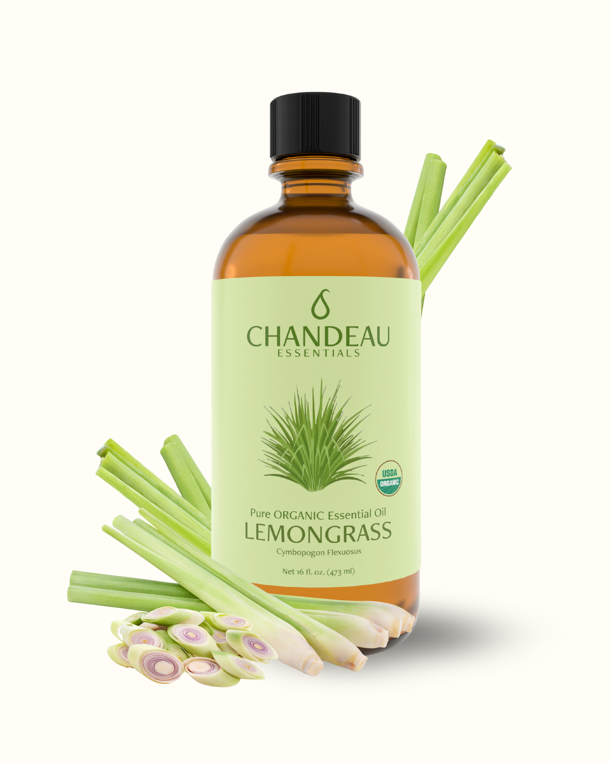 Organic Lemongrass Essential Oil 16oz